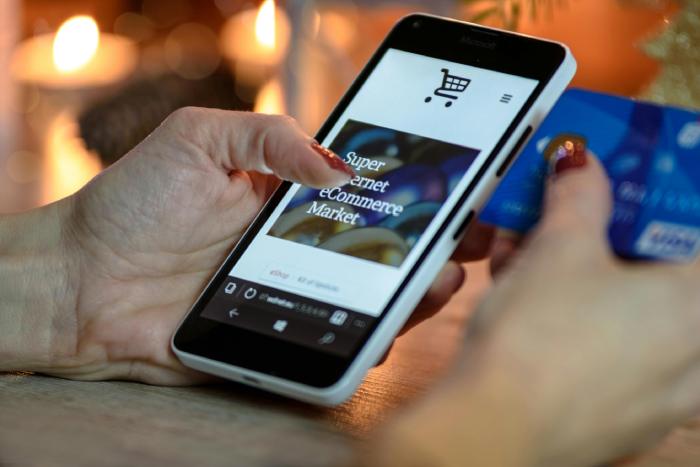 A modern e-commerce website design